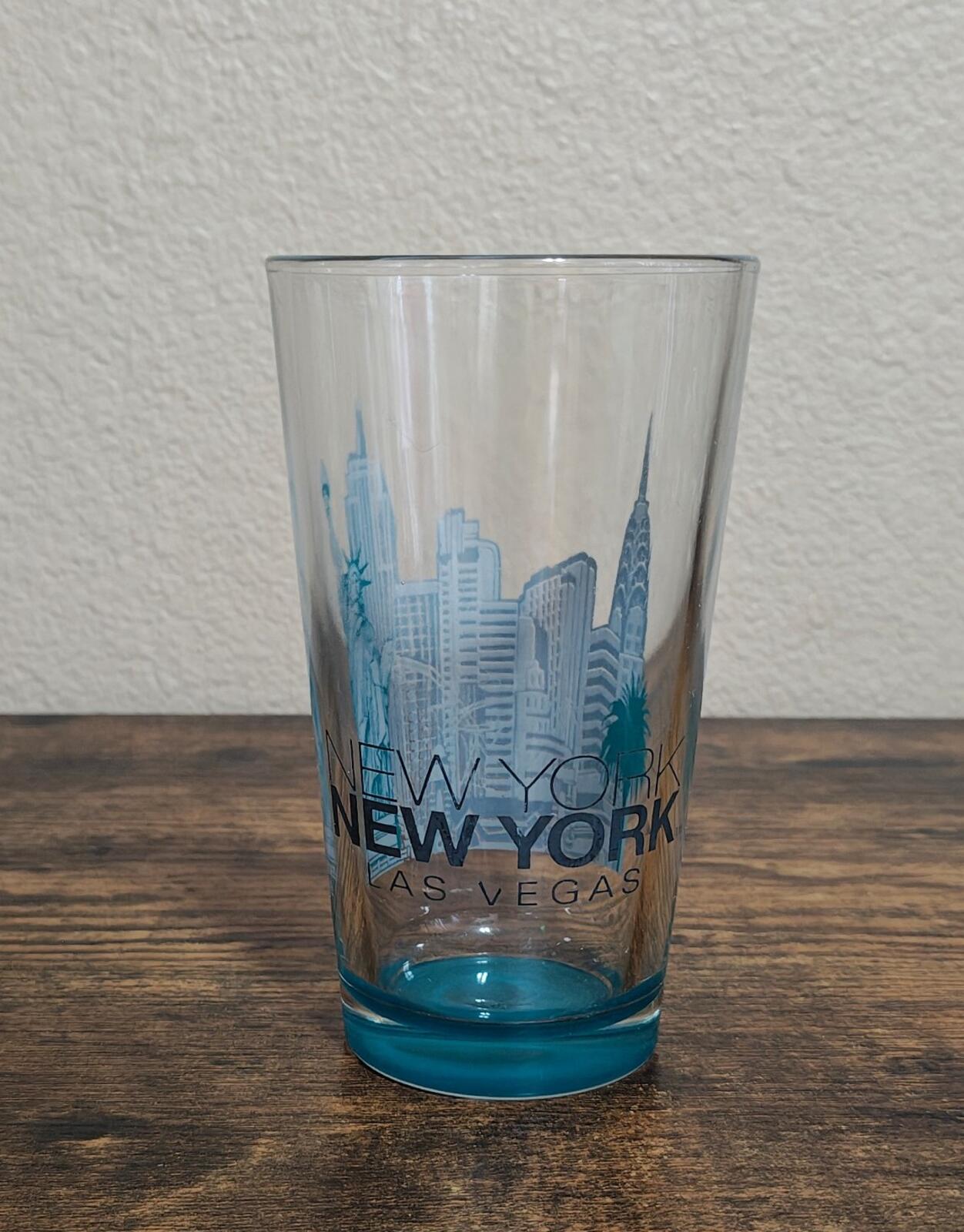 1990s New York-New York Las Vegas Casino Pint Glass/Beer Glass