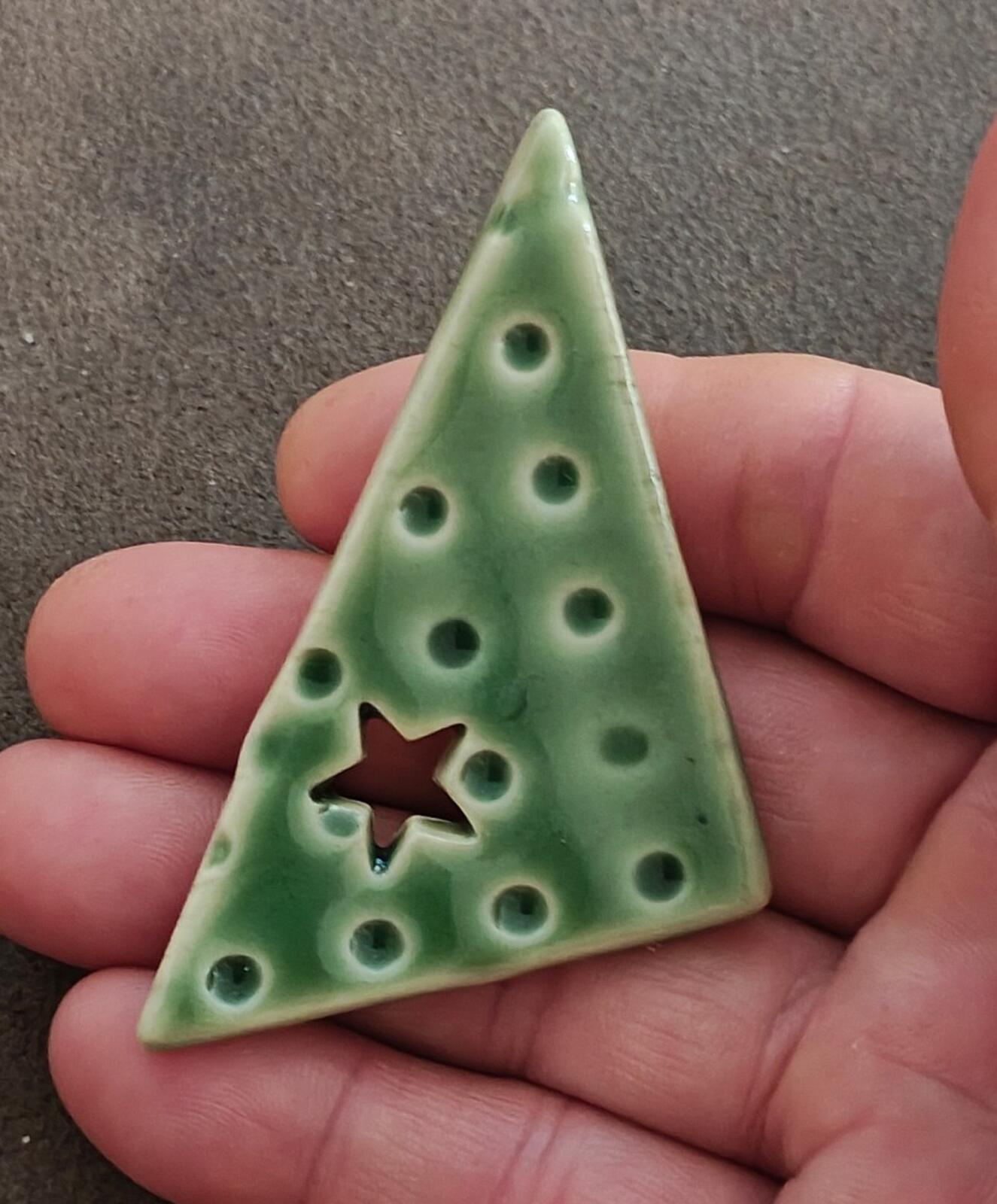 Mary Whitney 36th Annual Green Ceramic Star Festival Pin