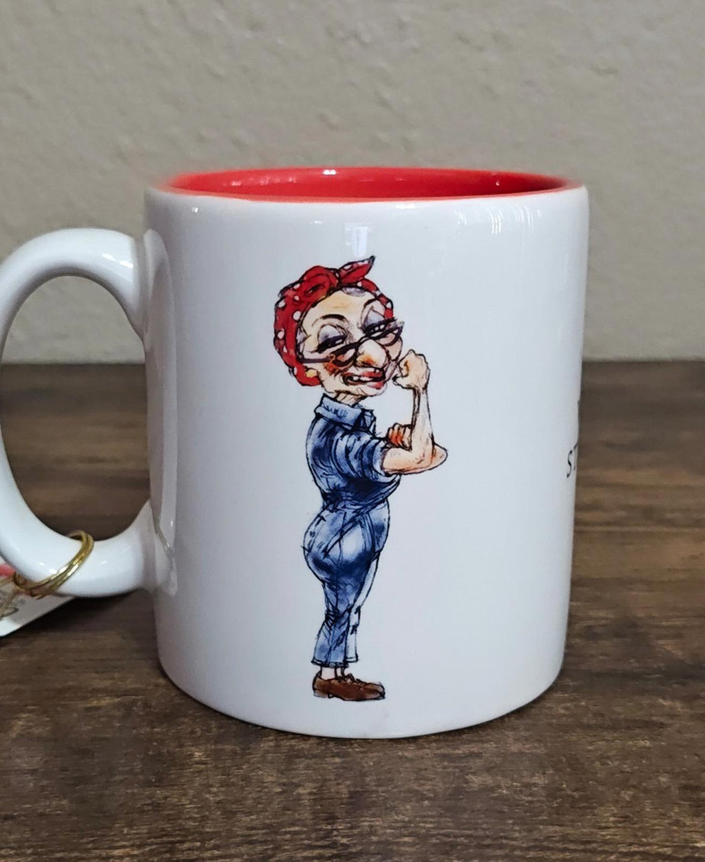 Funny Biddy's Still the Sex Goddess with Dentures Ceramic Mug