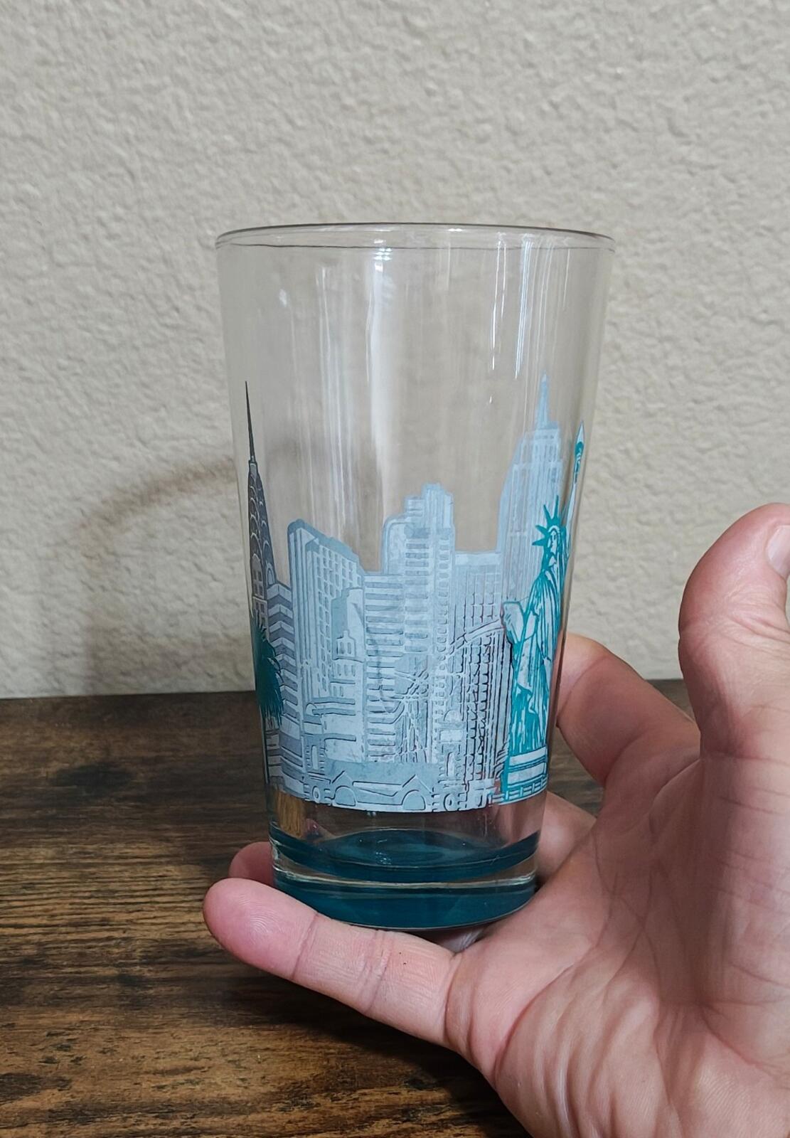 1990s New York-New York Las Vegas Casino Pint Glass/Beer Glass