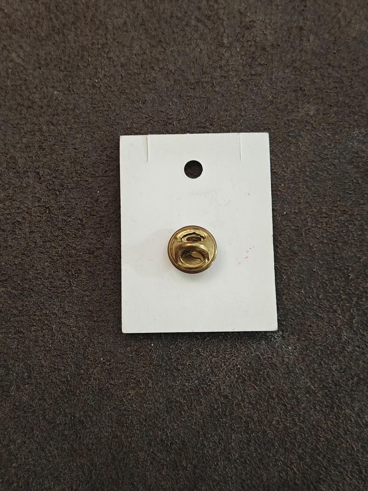 1980s Christian "God Is Love" Gold Tone Pin