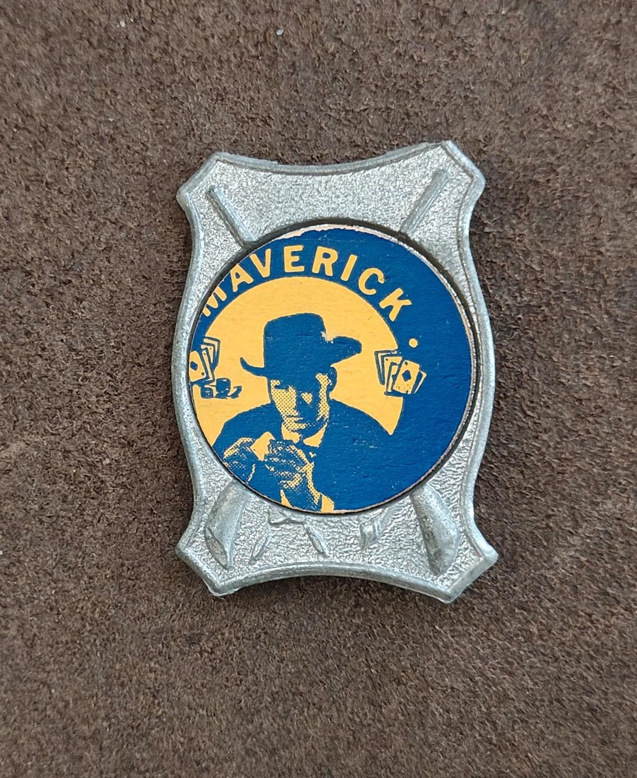 1950s/60s Maverick TV Series Promotional Pin