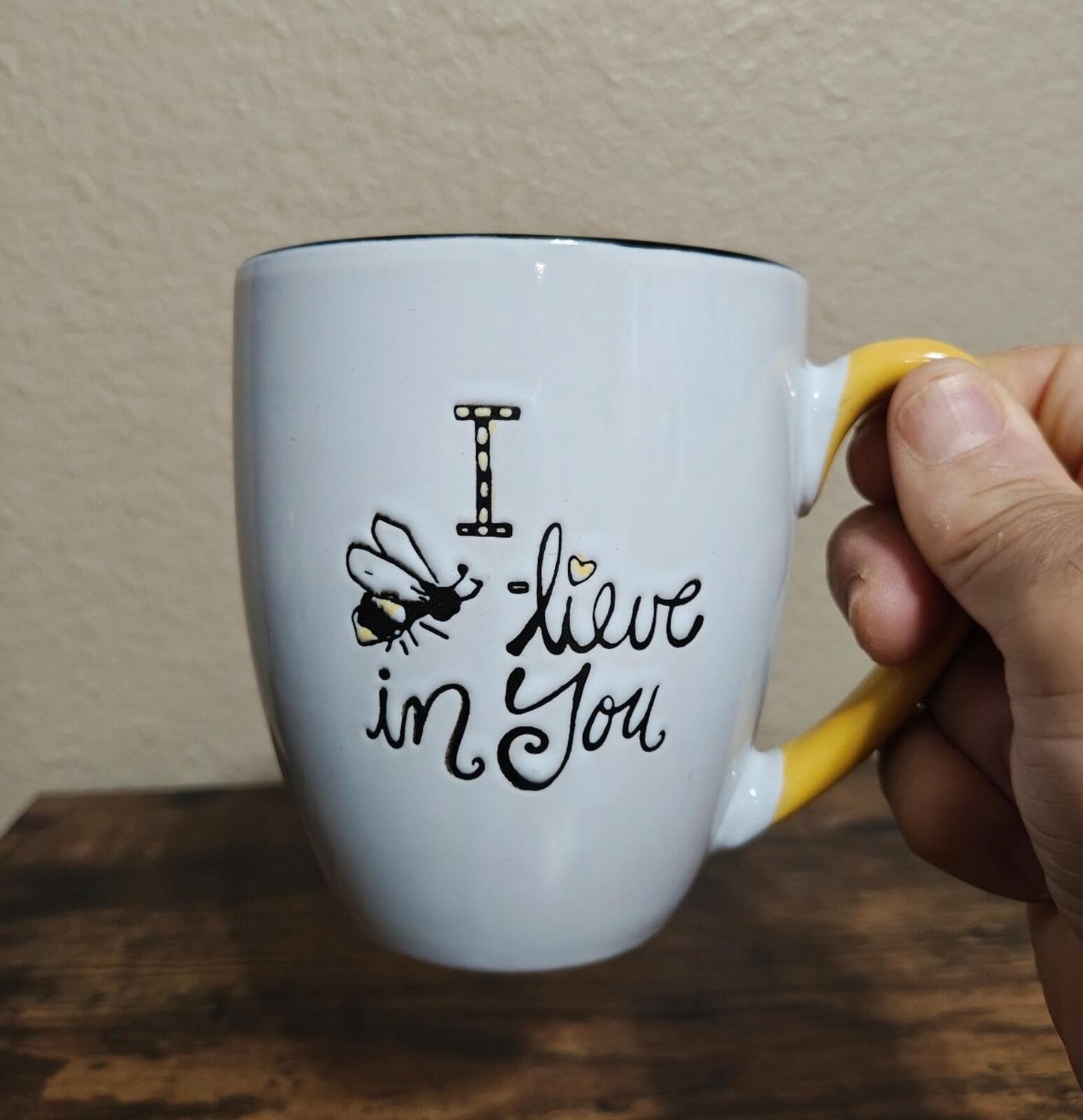 I Bee-Lieve In You Inspirational Mug
