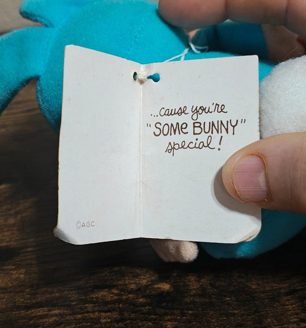 1982 Vintage "Hoppy Easter" 7" Easter Ziggy Plush