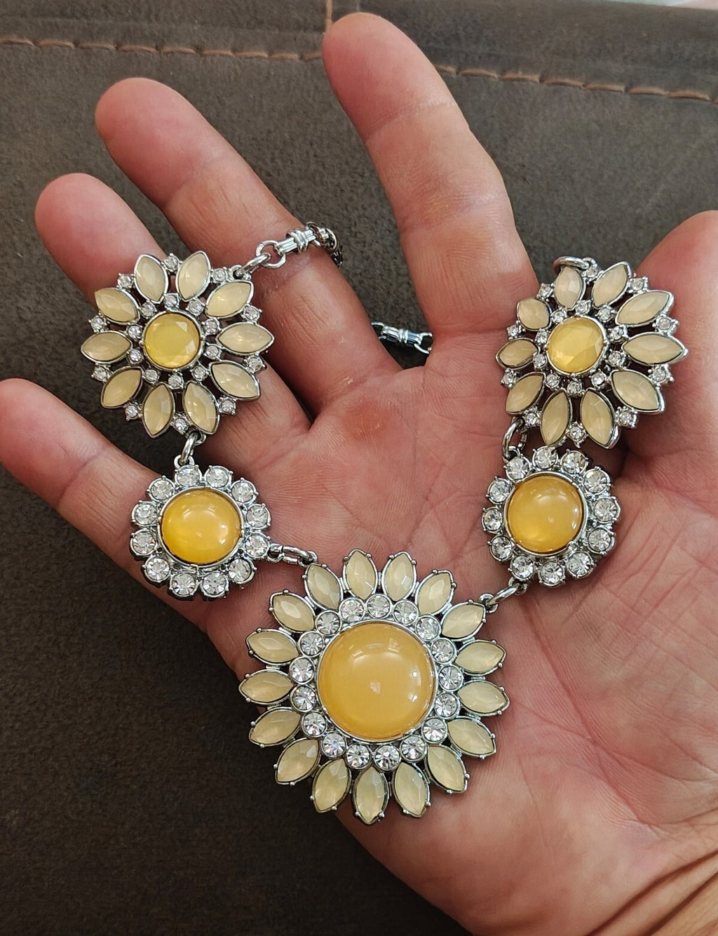 Retired Lia Sophia "Christina's Joy" Statement Necklace
