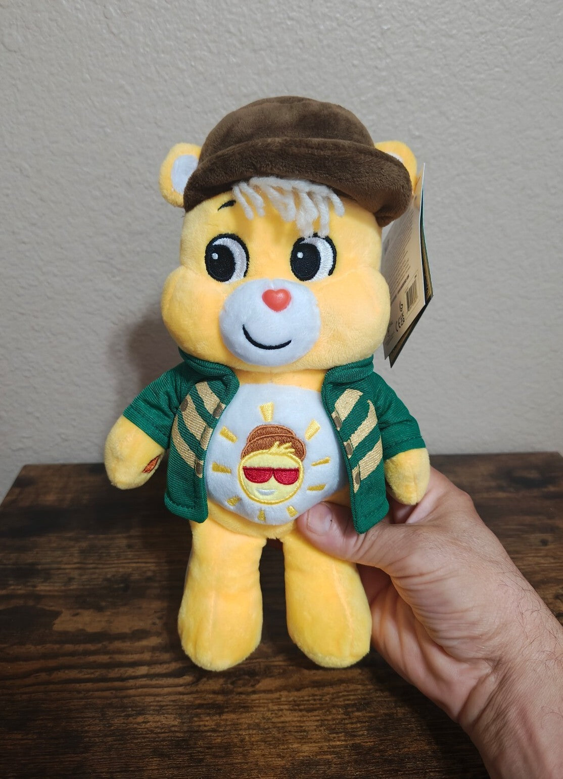 Care Bears x Wicked Fun Size Funshine Bear as Scarecrow Limited Edition Plush