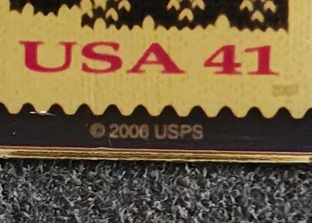 2006 USPS Holiday Knits Frosty The Snowman Gold Tone Pin