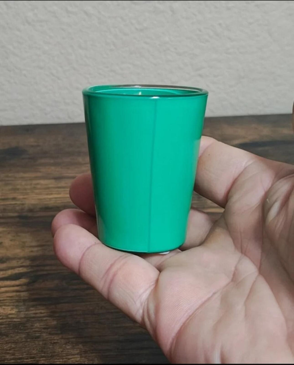 High 1 Las Vegas Green Shot Glass