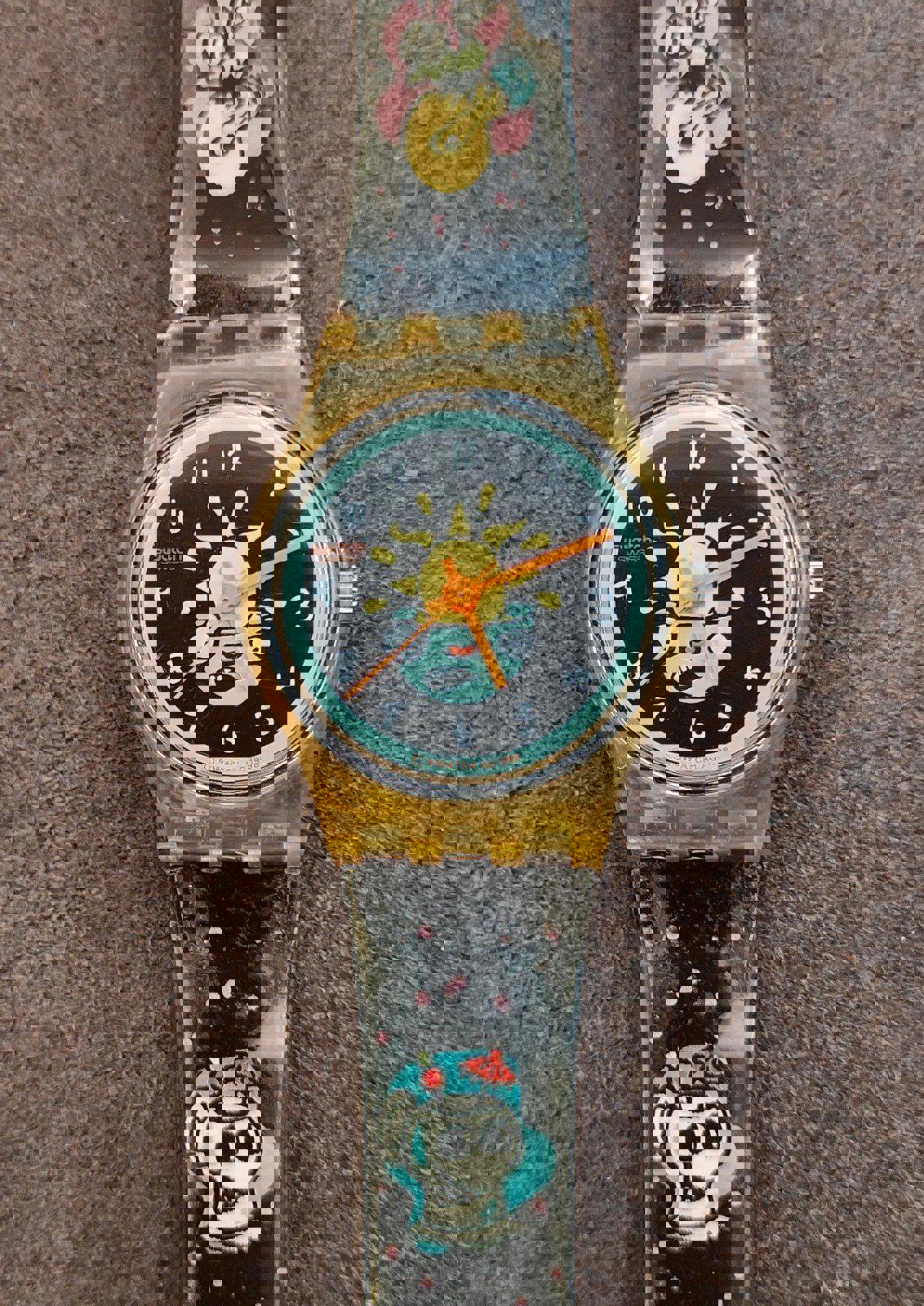 1998 Swatch Lady ULO Ladies Swatch Watch