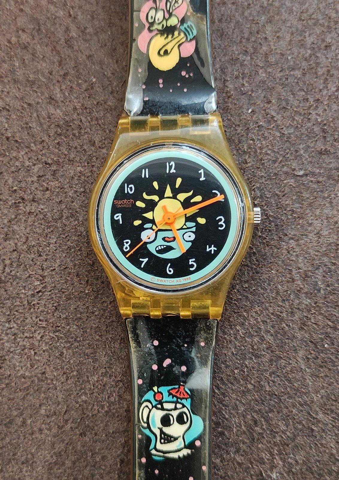 1998 Swatch Lady ULO Ladies Swatch Watch