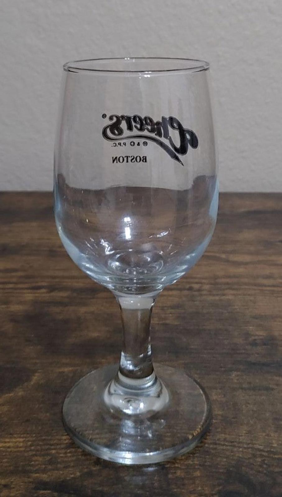 1990's Cheers Boston TV Show Wine Glass