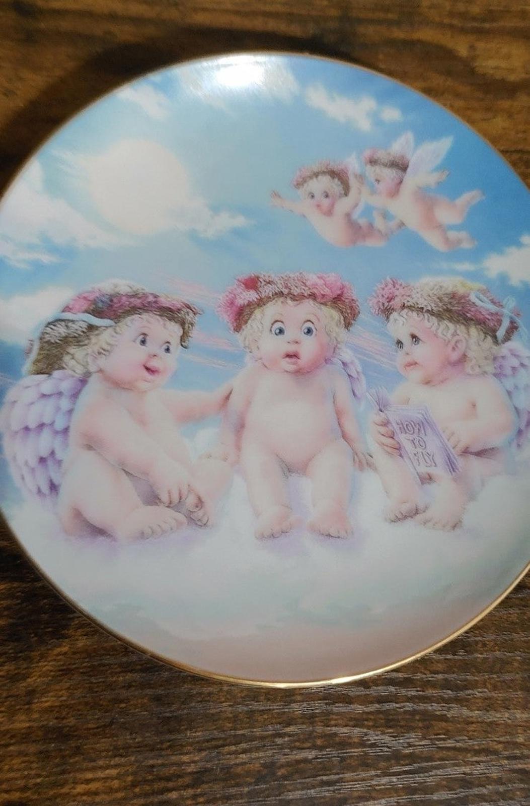 Set Of 3- 1990's Hamilton Dreamsicles Plates