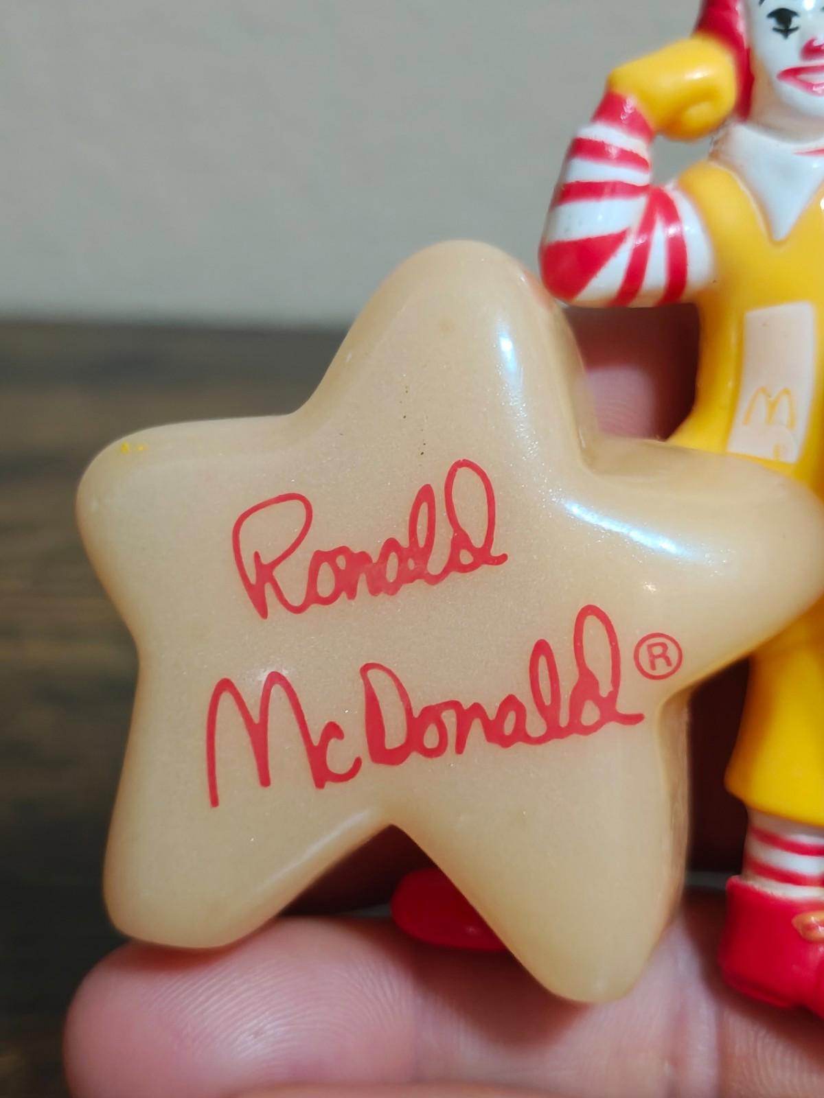1988 Ronald McDonald "Bedtime" Happy Meal Glow In The Dark Figurine