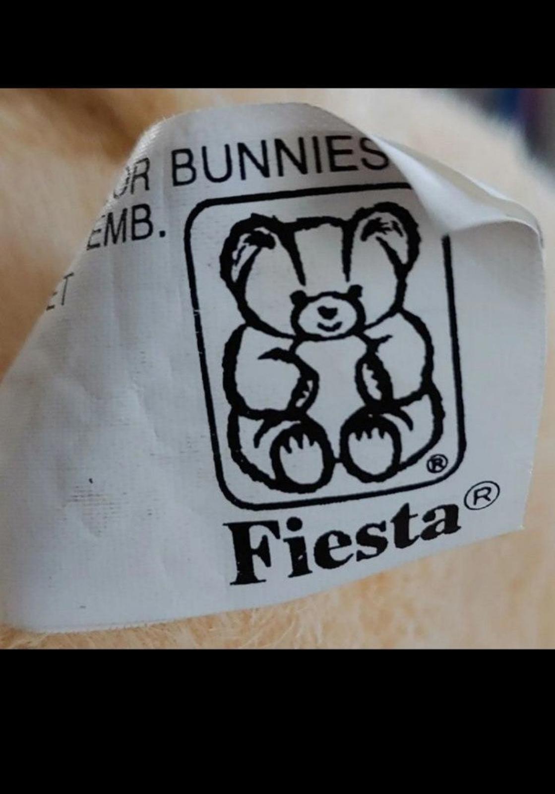1996 Fiesta Toy Easter Bunny Plush