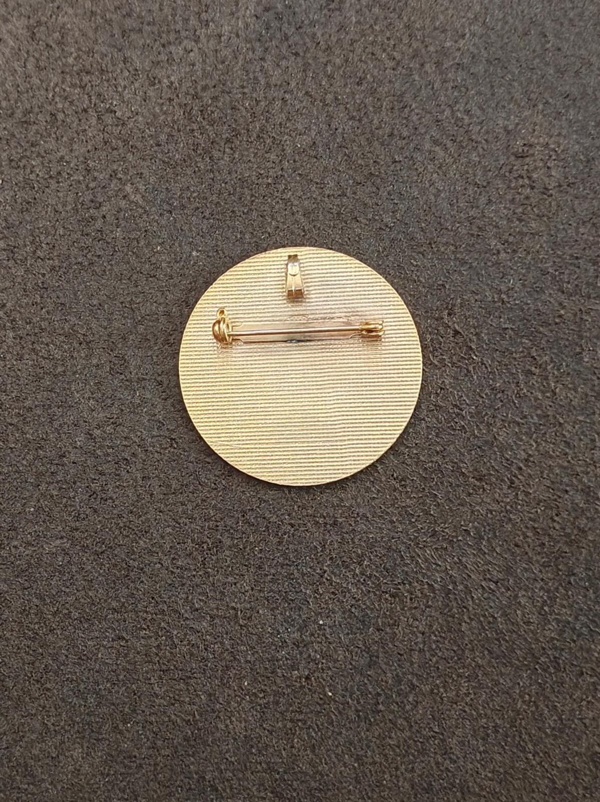 Rob Morris Membership Jewel Gold Tone Enamel Pin & Pendant