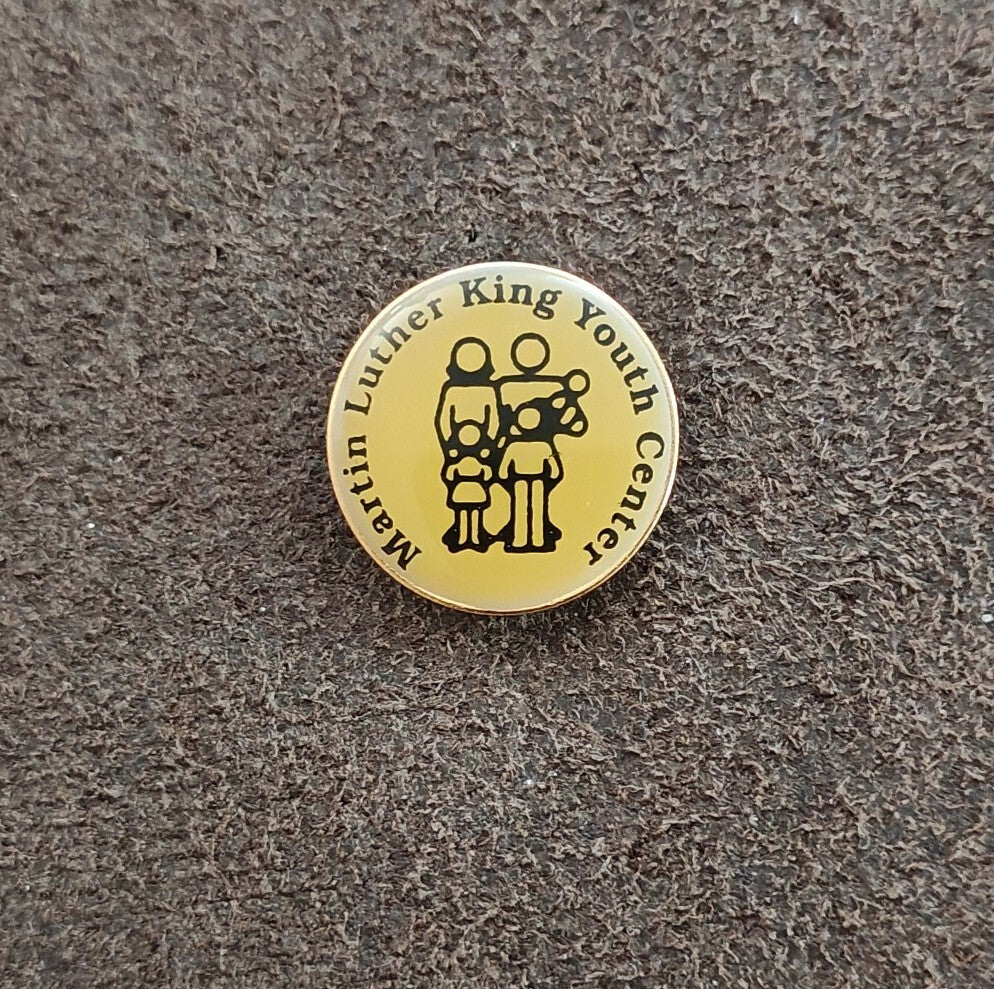 1980s Martin Luther King Youth Center Enamel Pin