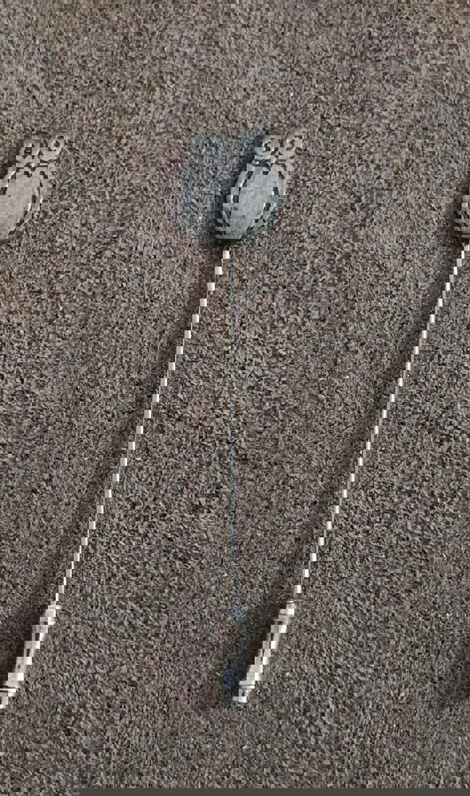 1970's Pewter Owl Stick Pin