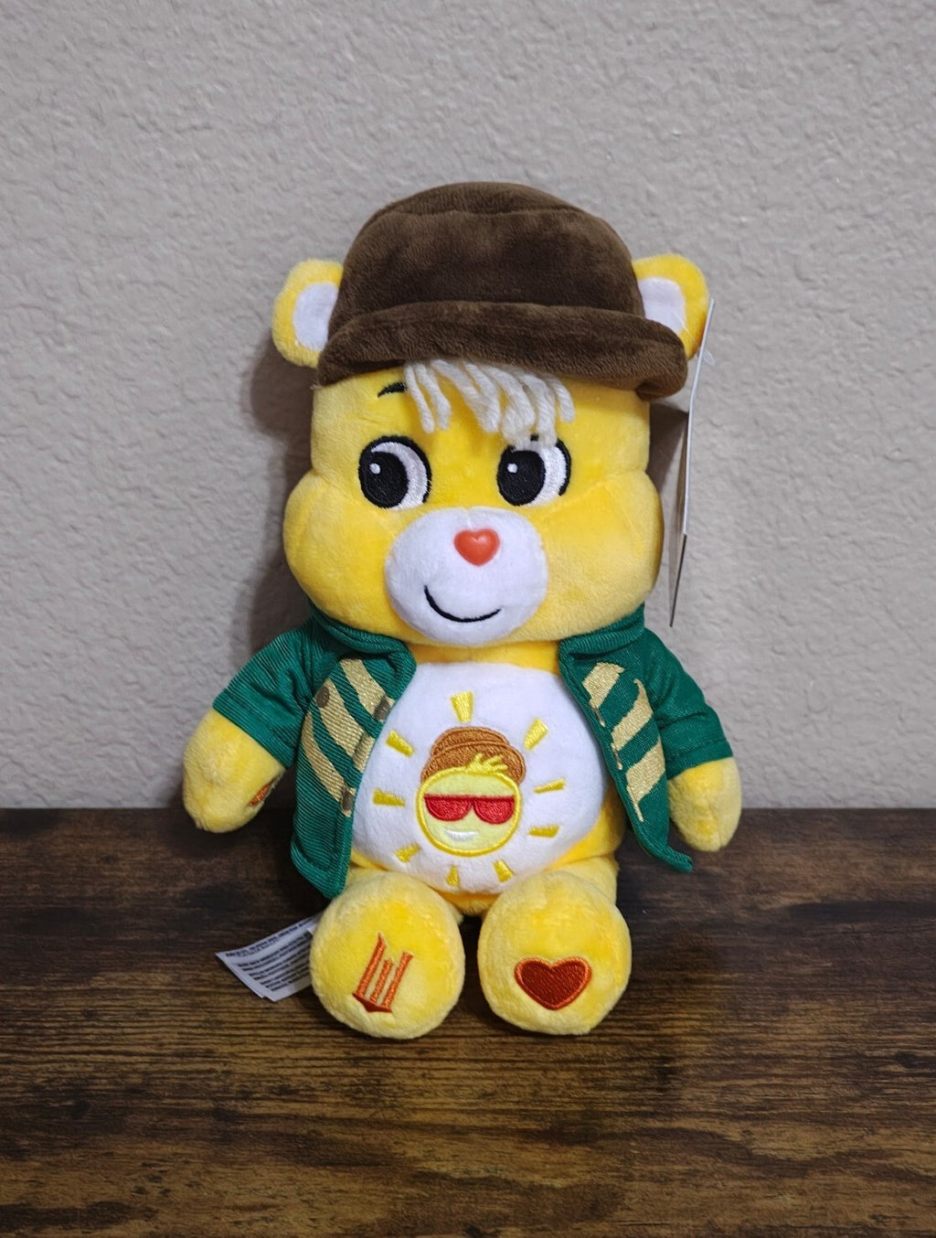 Care Bears x Wicked Fun Size Funshine Bear as Scarecrow Limited Edition Plush