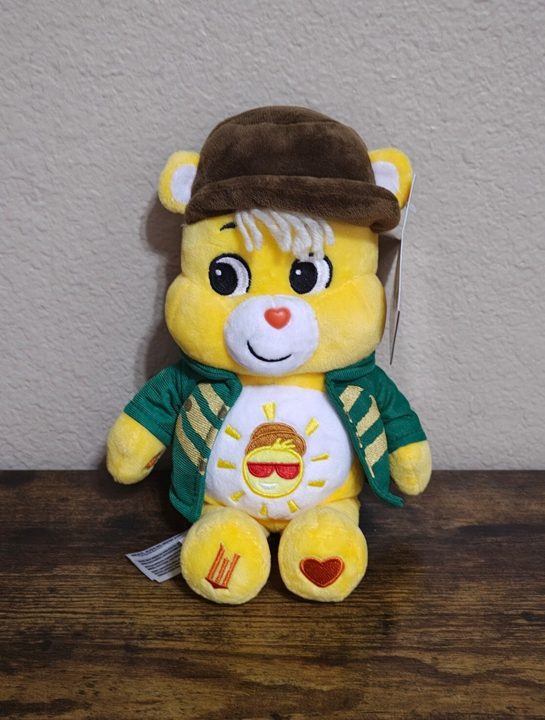 Care Bears x Wicked Fun Size Funshine Bear as Scarecrow Limited Edition Plush