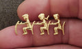 1980s Teacher Appreciation Gold Tone Pin