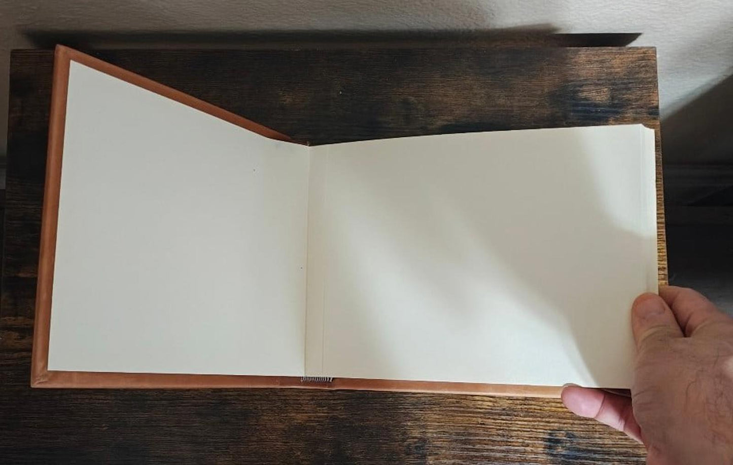 Genuine French Calf Leather 30-page Photo Album