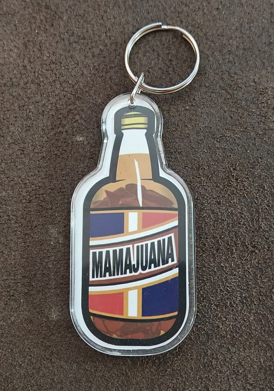 Mamajuana Double Sided Acrylic Keychain