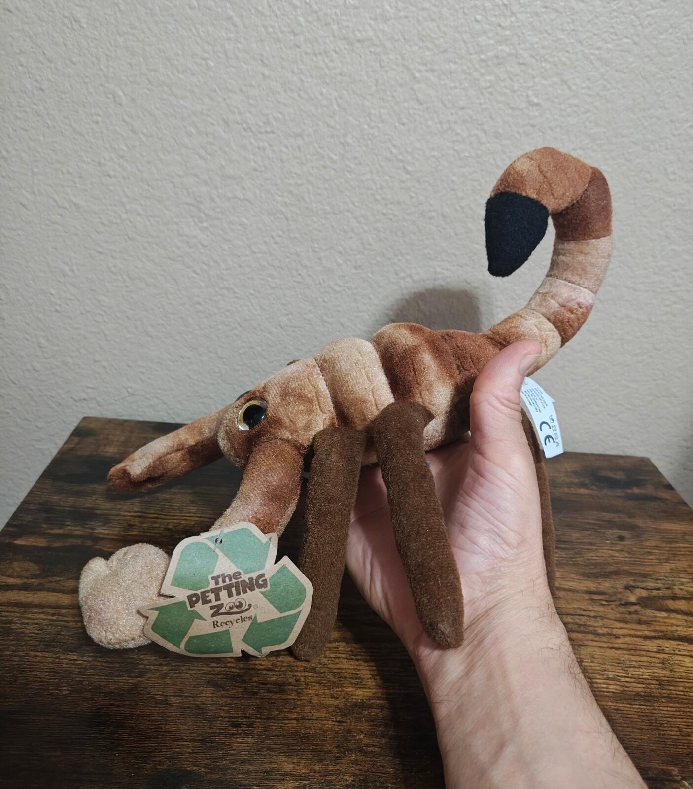 1990’s Brown Scorpion From The "Wild Onez" Collection by The Petting Zoo Plush