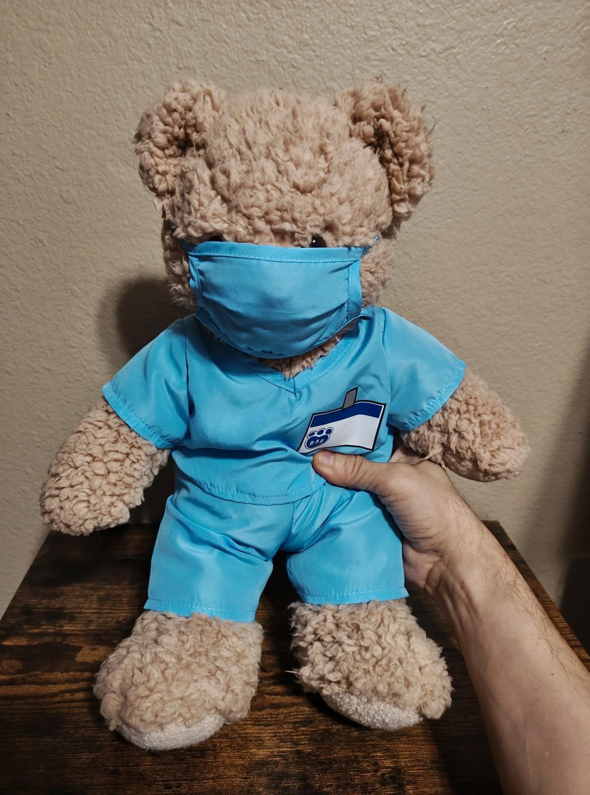 Lil Honey Cub In Scrubs Build-A-Bear 19" Plush