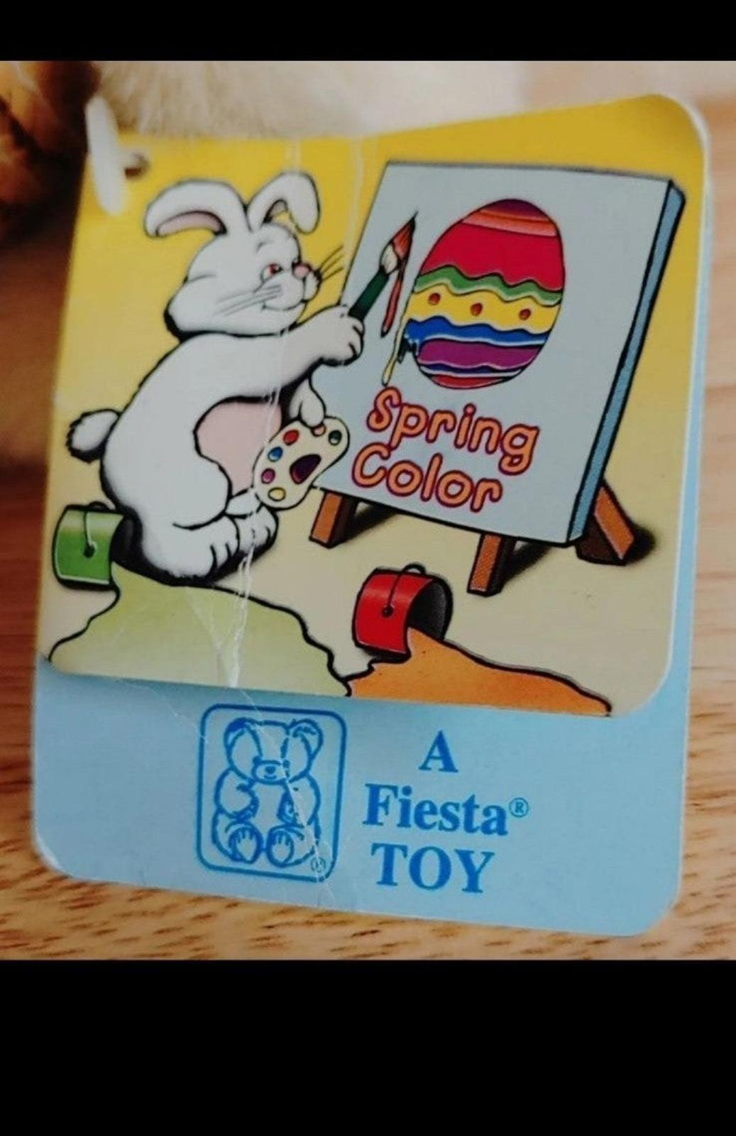 1996 Fiesta Toy Easter Bunny Plush