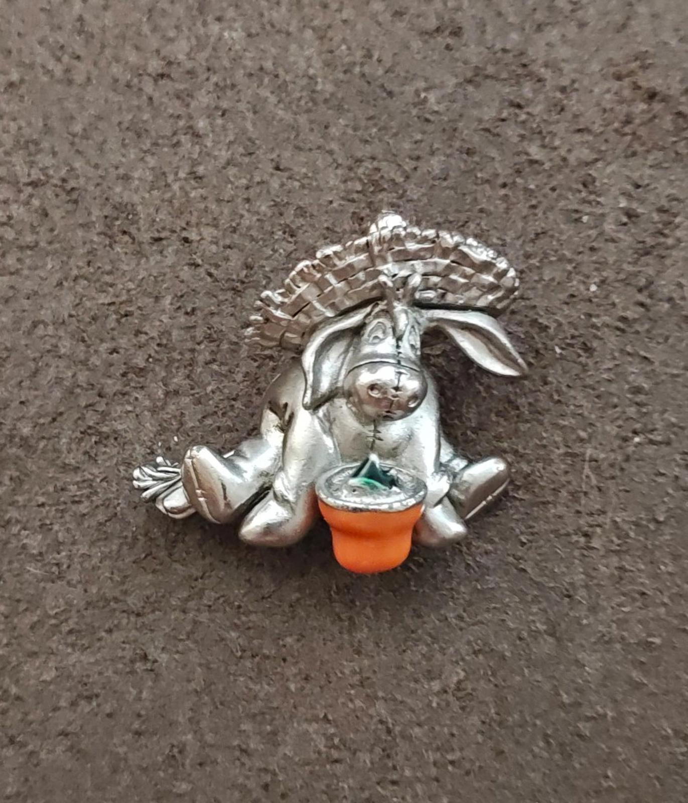2000 Disney Eeyore Pewter Enamel Pin