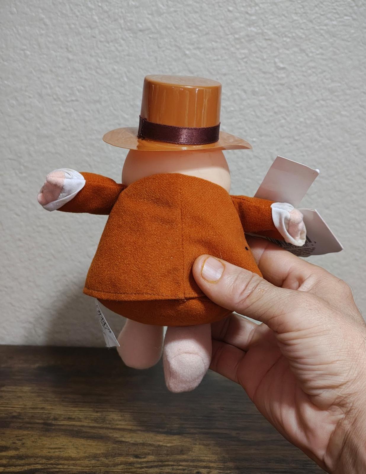 Adorable 1991  Vintage"I Love Thee" 7" Thanksgiving Ziggy Plush