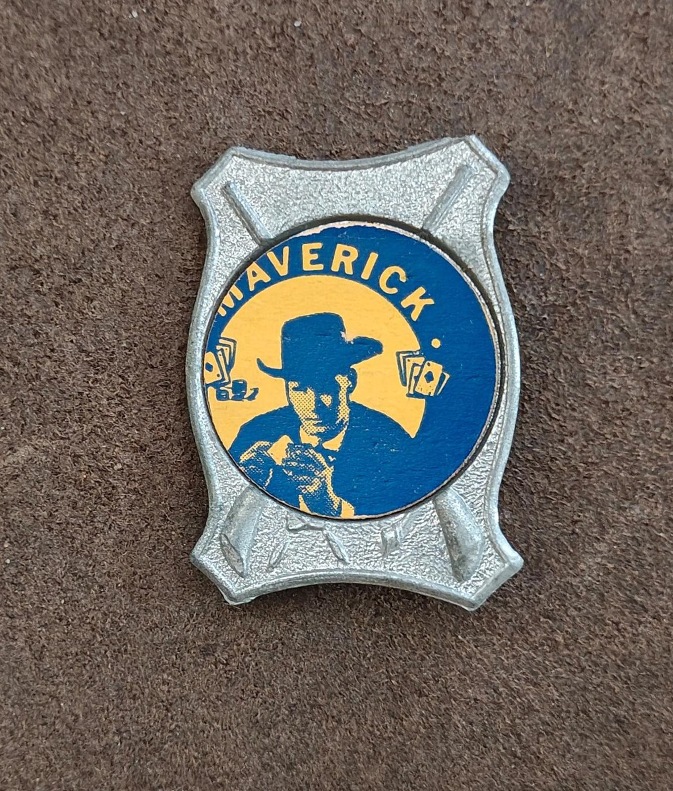 1950s/60s Maverick TV Series Promotional Pin