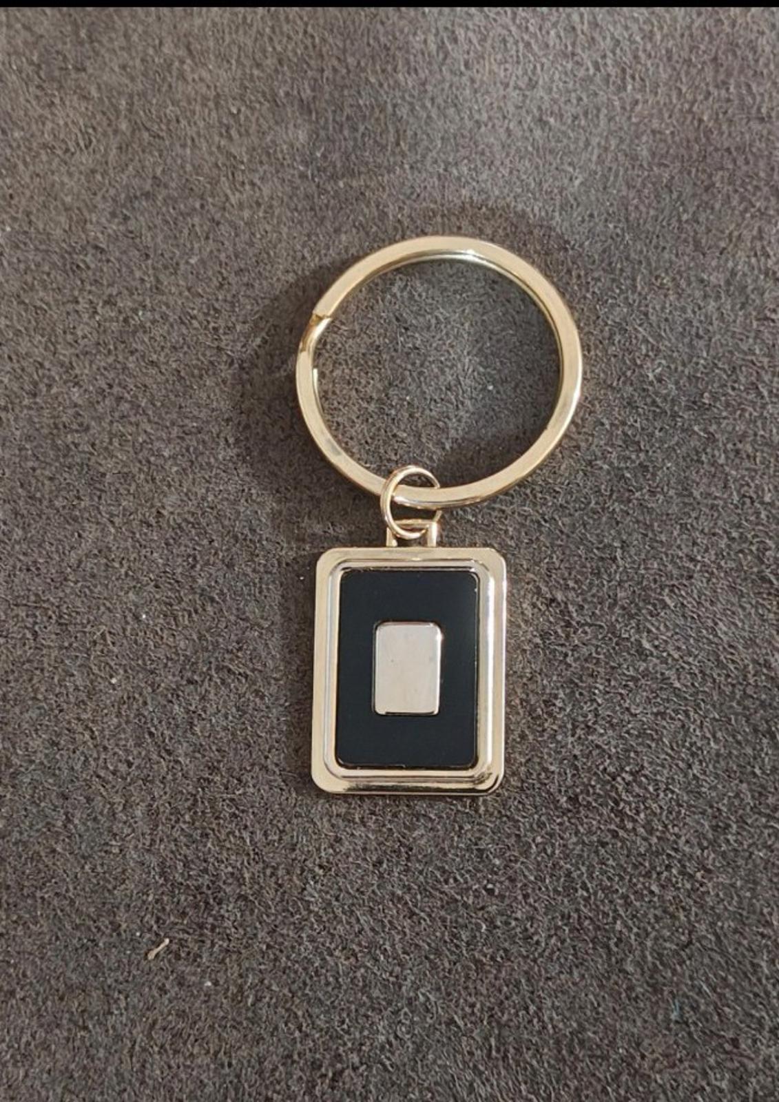 1990s Vintage Colibri 18k Gold Plated Key Chain Made In USA