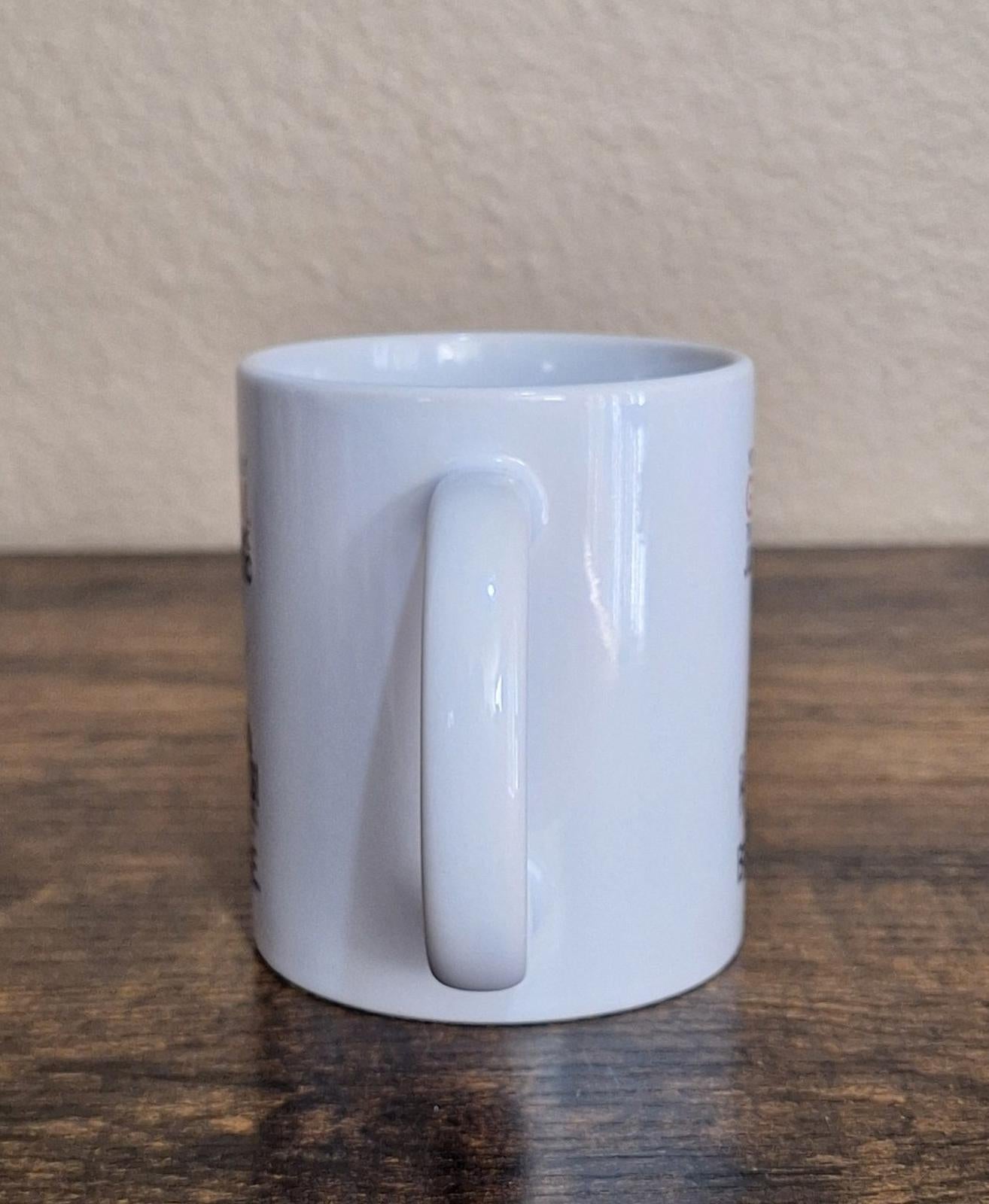 Funny Donald Trump Great Mom Double Sided White Ceramic 11 oz Mug New In Box.