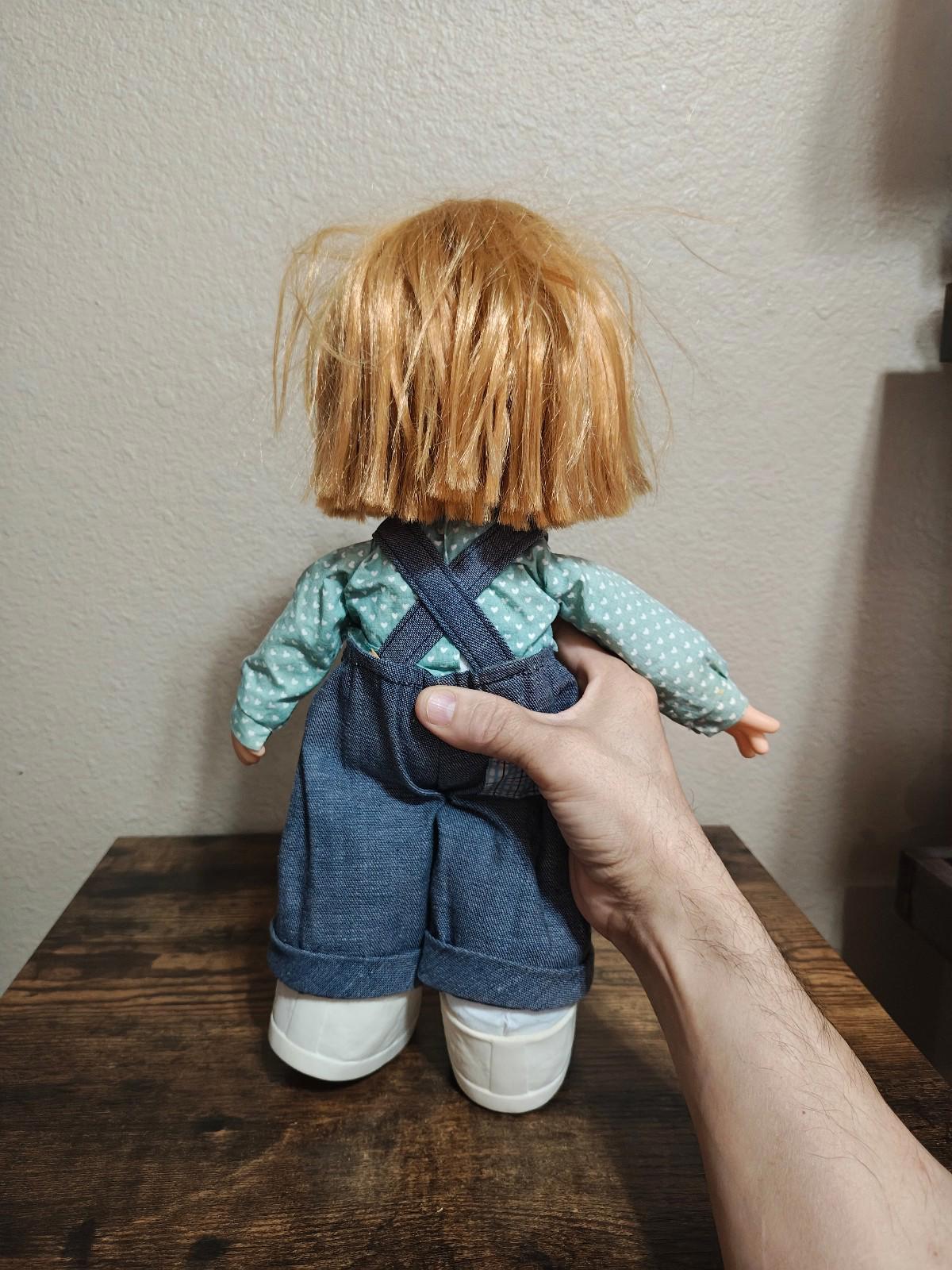 1989 Precious Moments "Sheriff" Ozark Andy Collectible Boy Doll