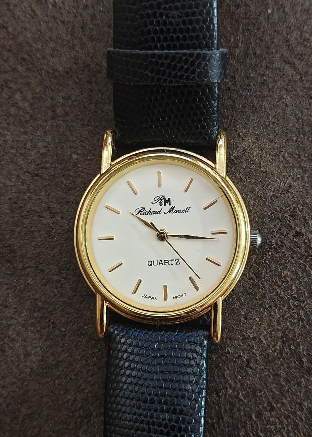 1980s/90s Richard Marcell Unisex Classic Quartz Dress Watch