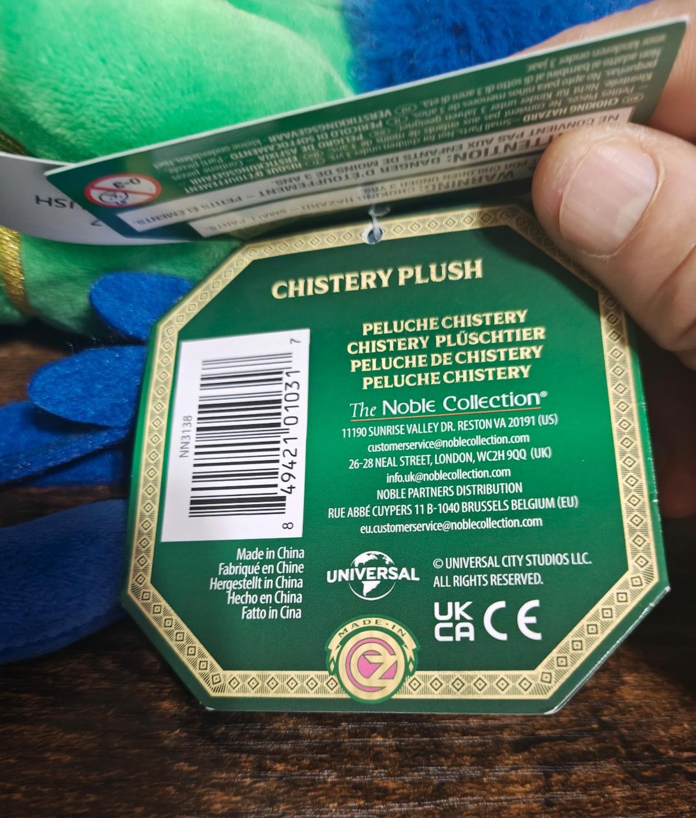 Wicked Movie Chistery Flying Monkey 7.5" Plush New With Tags.