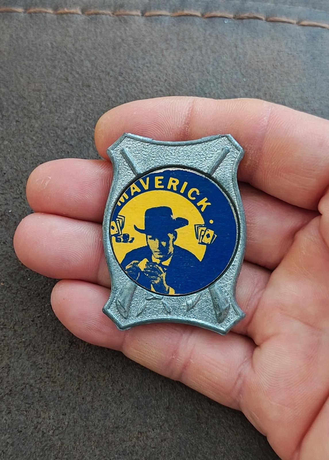 1950s/60s Maverick TV Series Promotional Pin