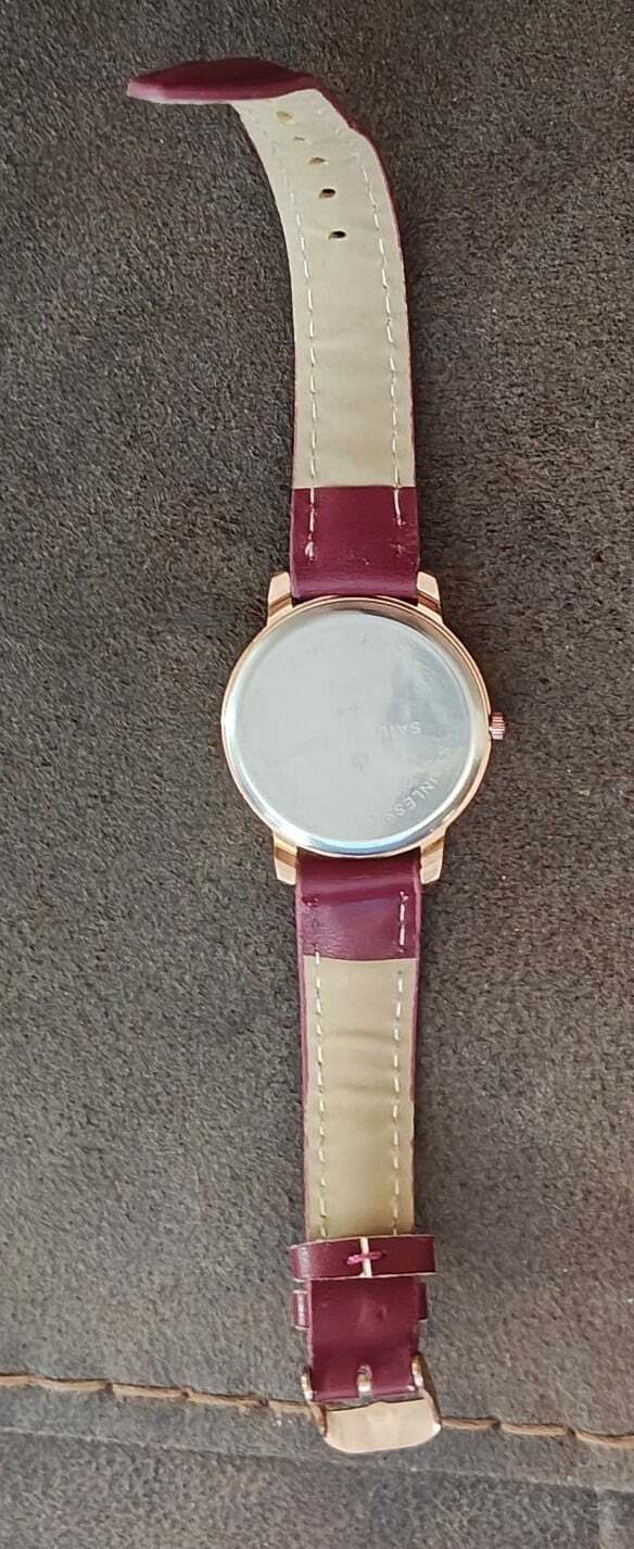 Sailor Jane Red Wine Themed Ladies Watch