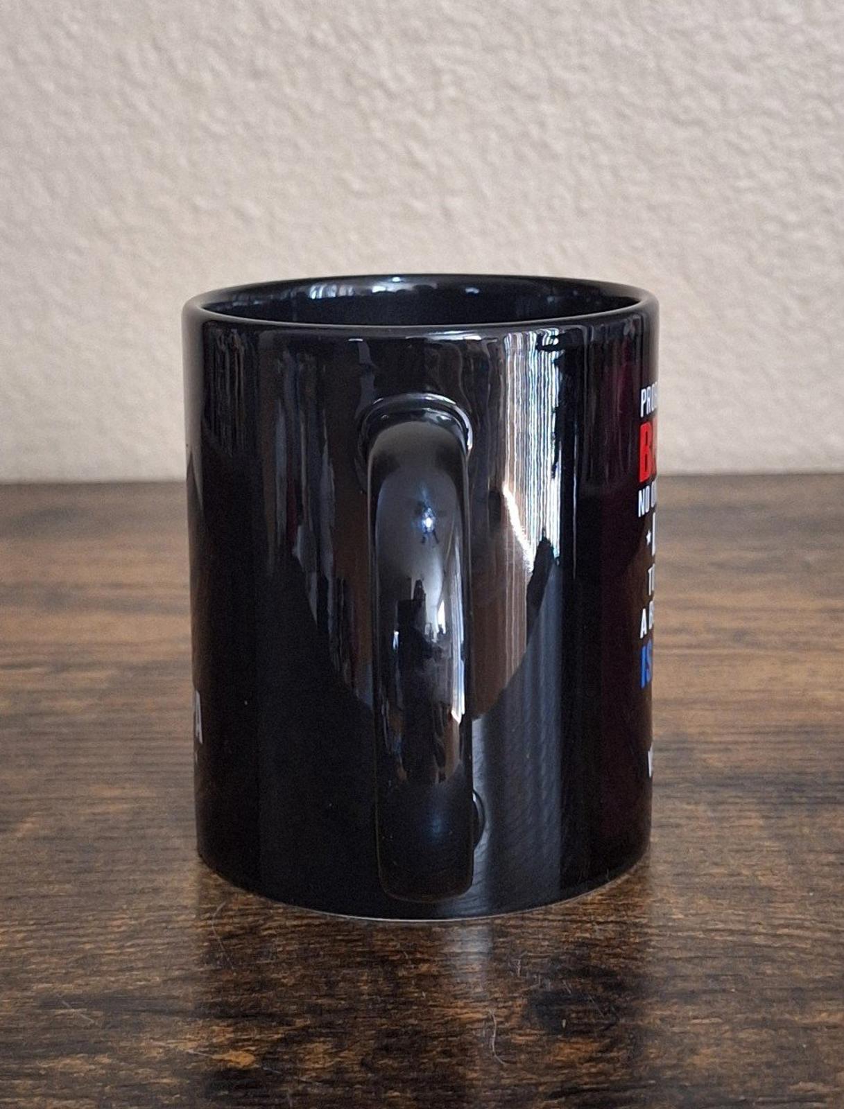 Funny Donald Trump Best Grandpa Ever Black Ceramic 11 oz Mug New In Box.