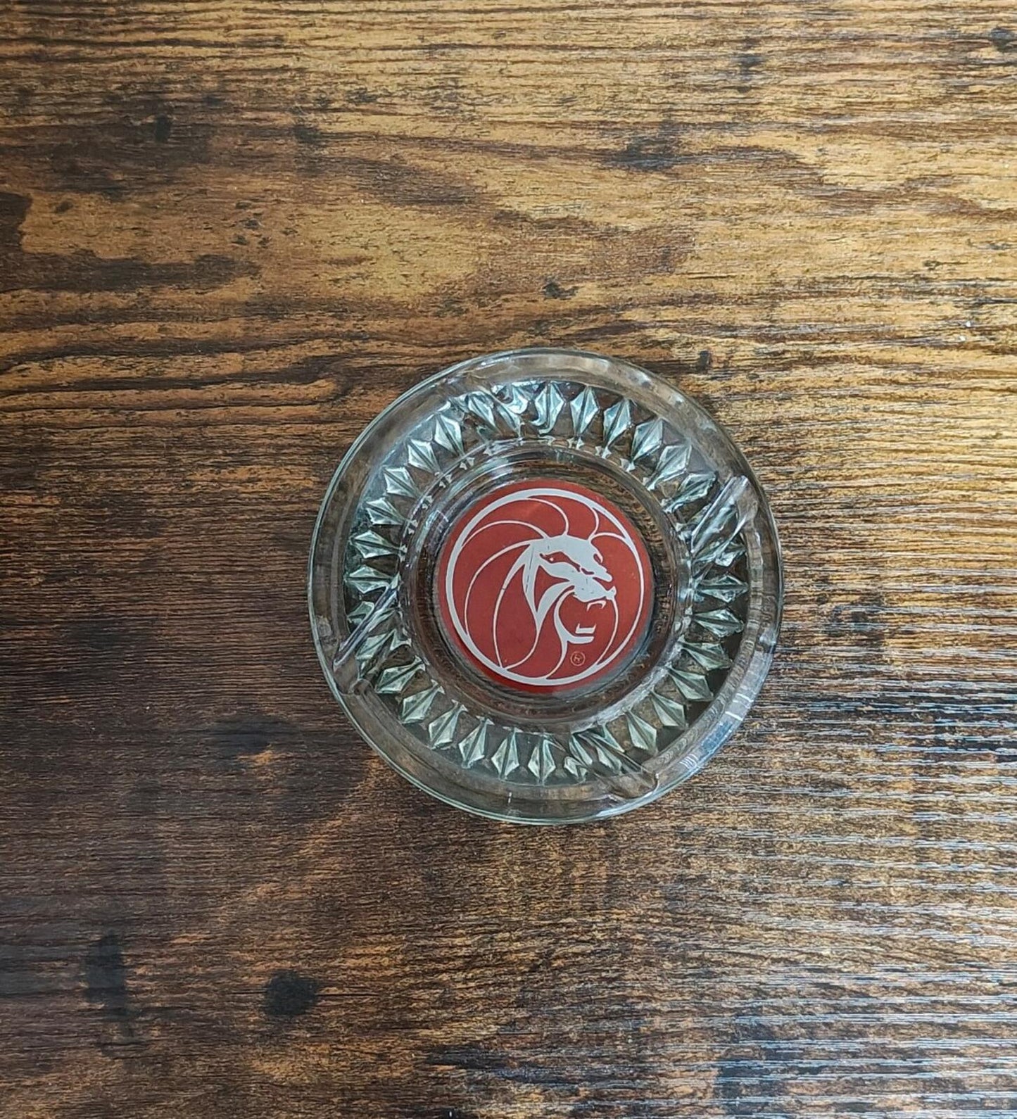 1970s MGM Grand Hotel & Casino Las Vegas Glass Ashtray