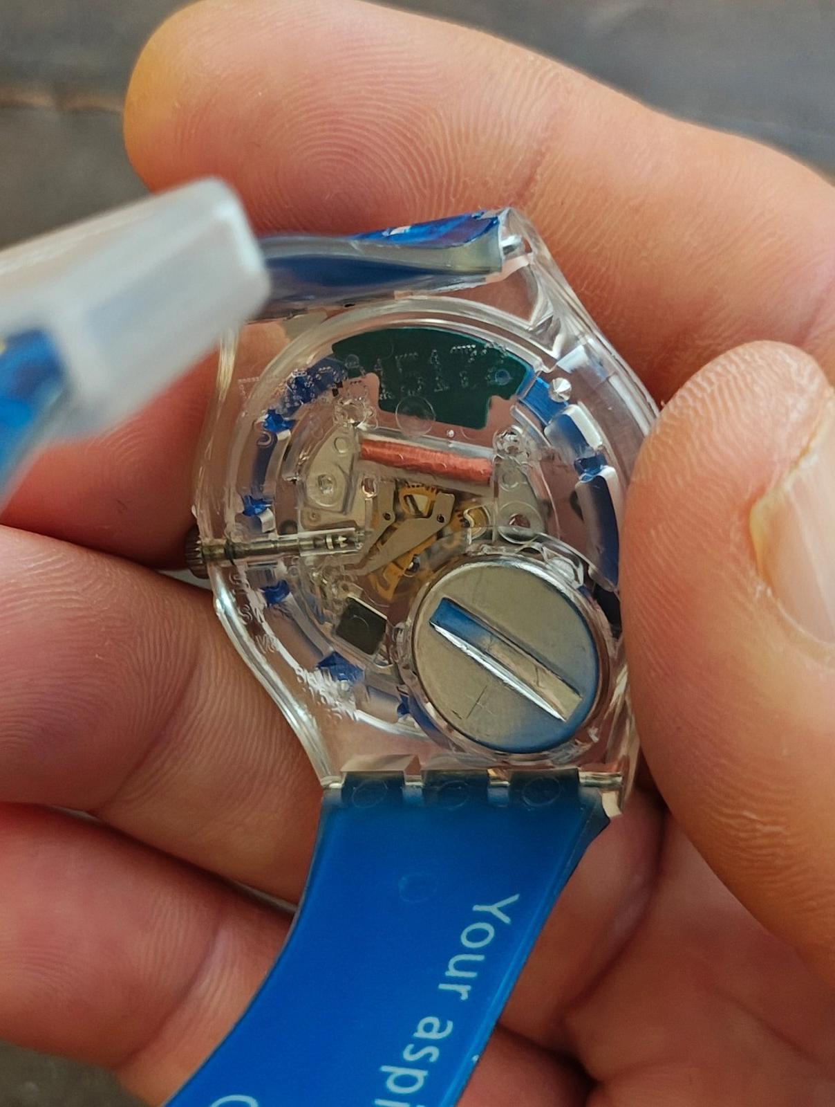 1994 Swatch Zurich Financial Services Unisex Swatch Watch