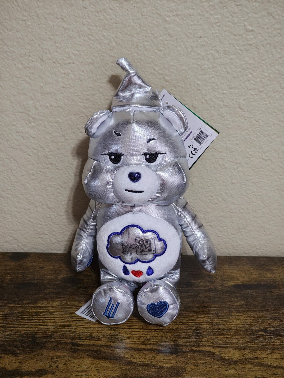Care Bears x Wicked Fun Size Grumpy Bear as Wicked Tin Man Limited Edition Plush - Trinketmania-LV