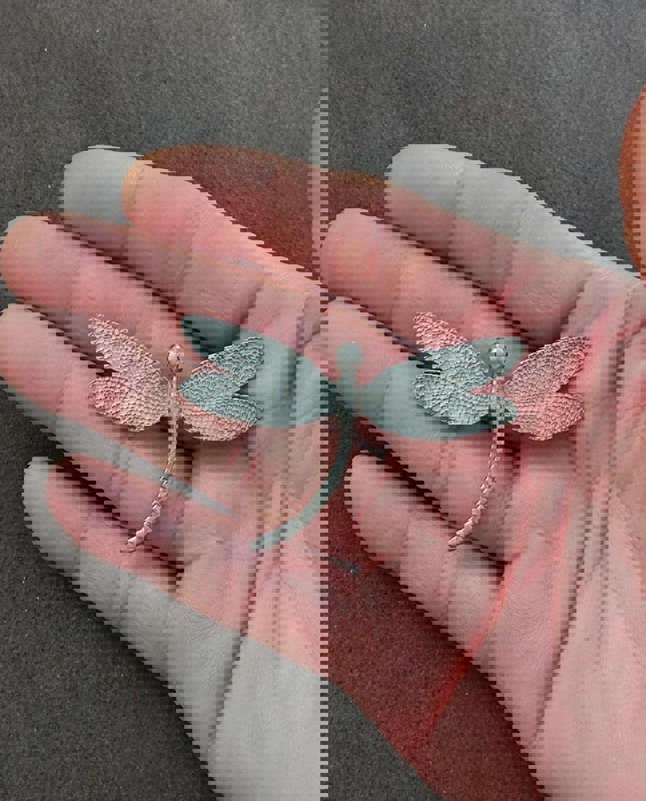 1960's/70's Lovell Designs Dragonfly Pin Pendant