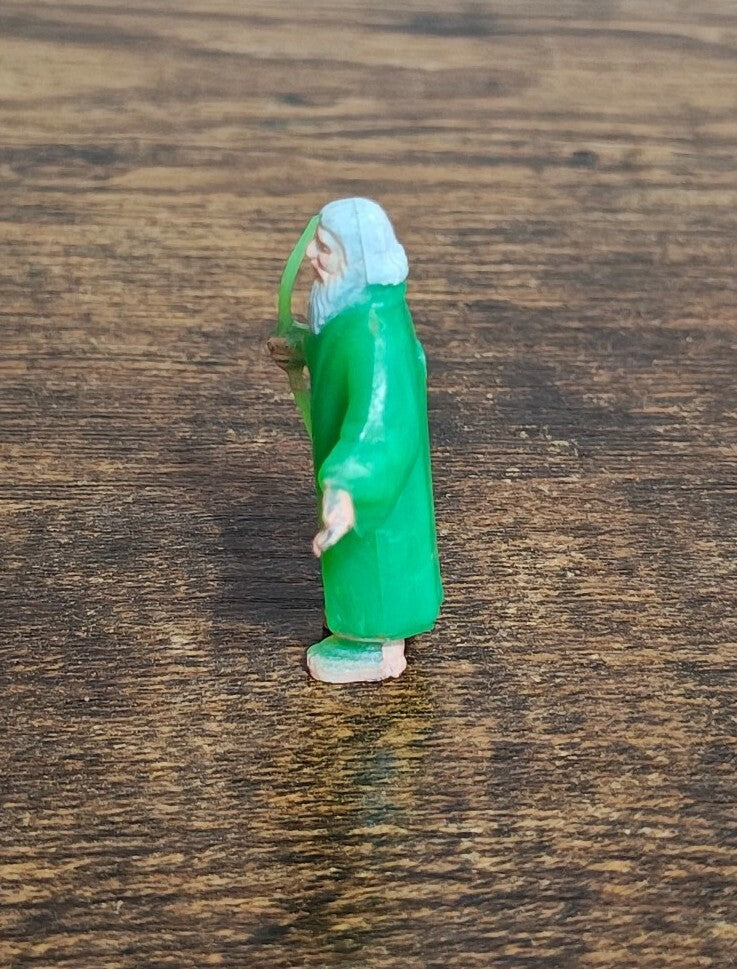 1950s Rare Moses Holding a Staff Plastic Figure/Figurine