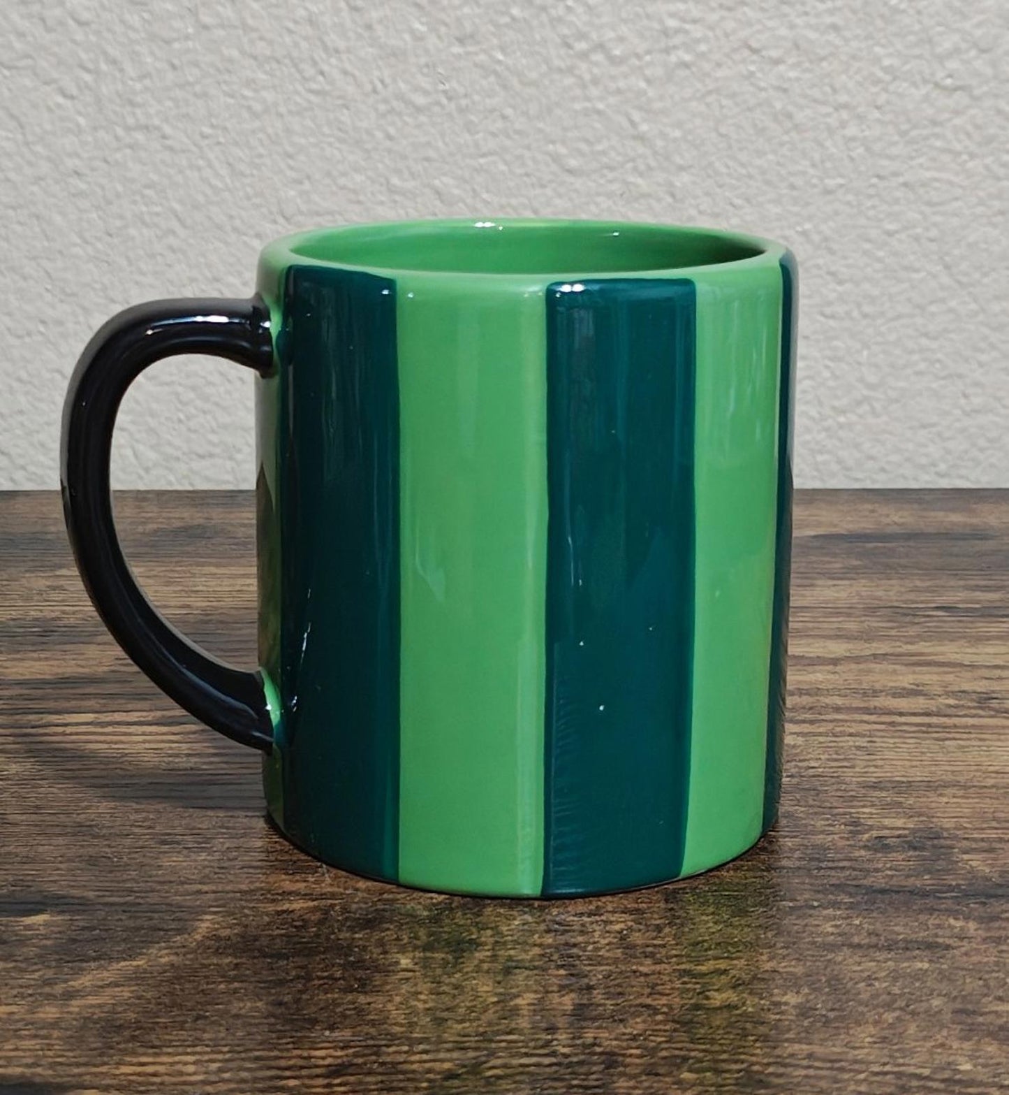Hand Painted 3D Embossed #1 Dad Baseball Mug