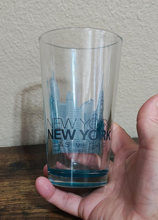 1990s New York-New York Las Vegas Casino Pint Glass/Beer Glass