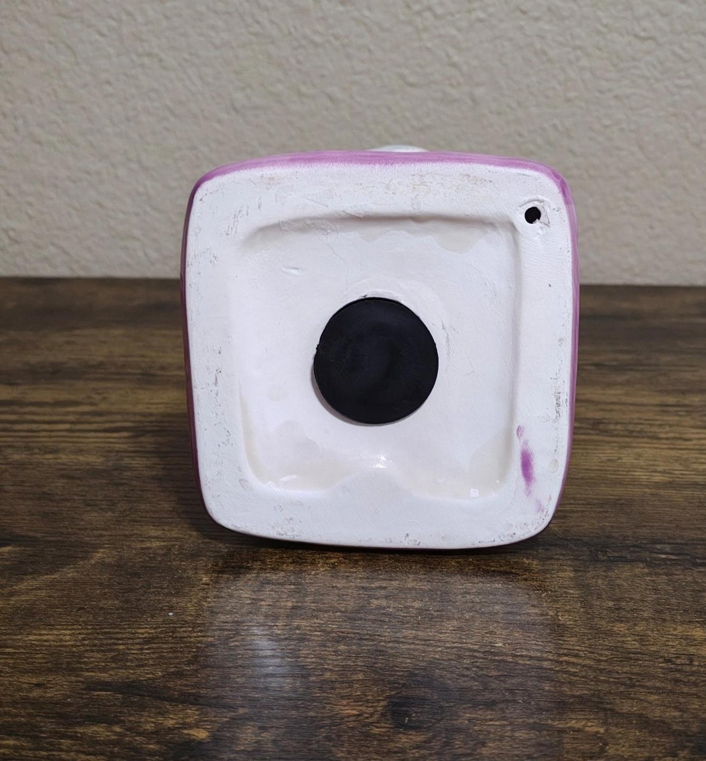 1970s Japanese Grandpa Ceramic Coin Bank Figure