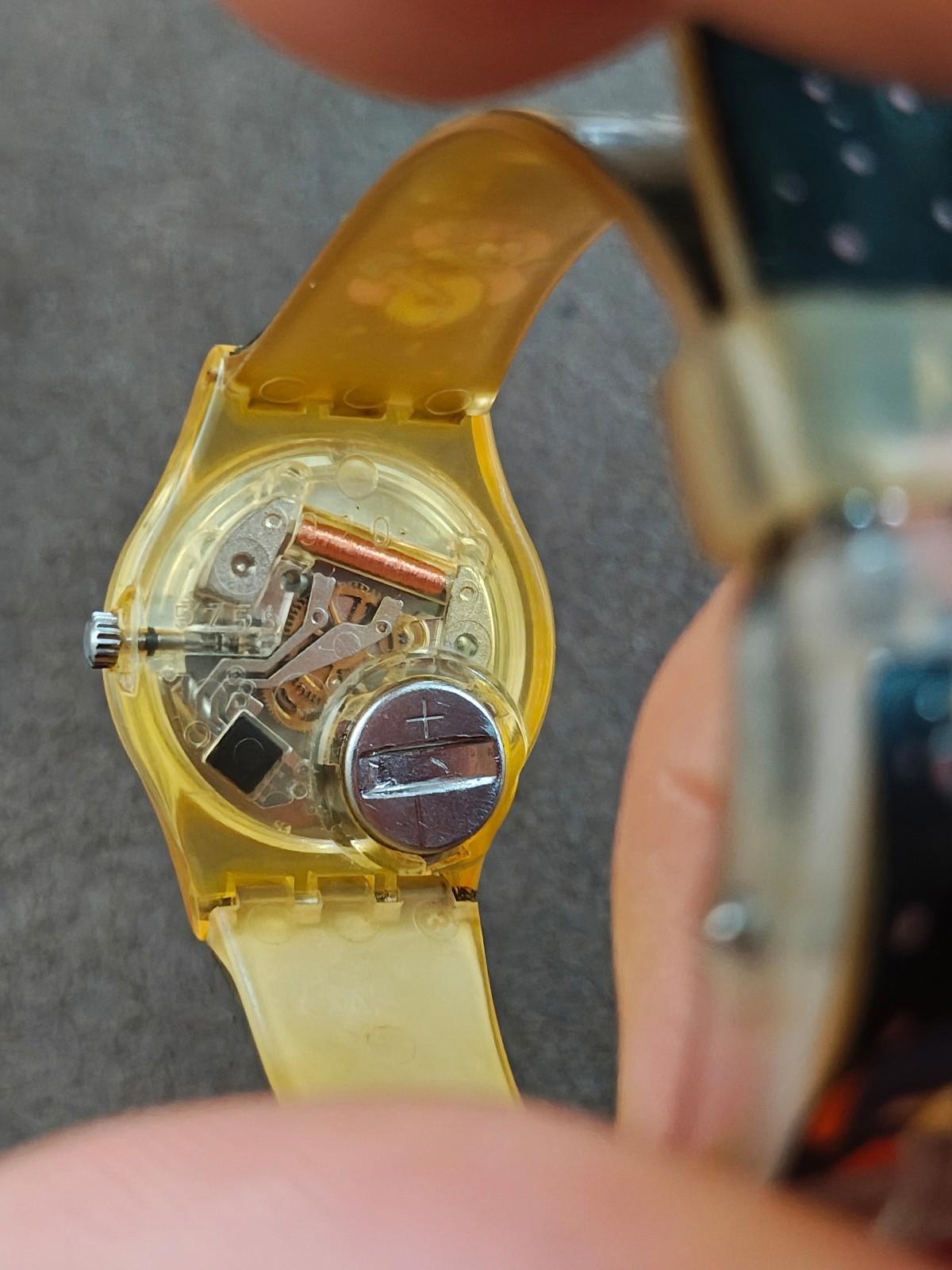 1998 Swatch Lady ULO Ladies Swatch Watch