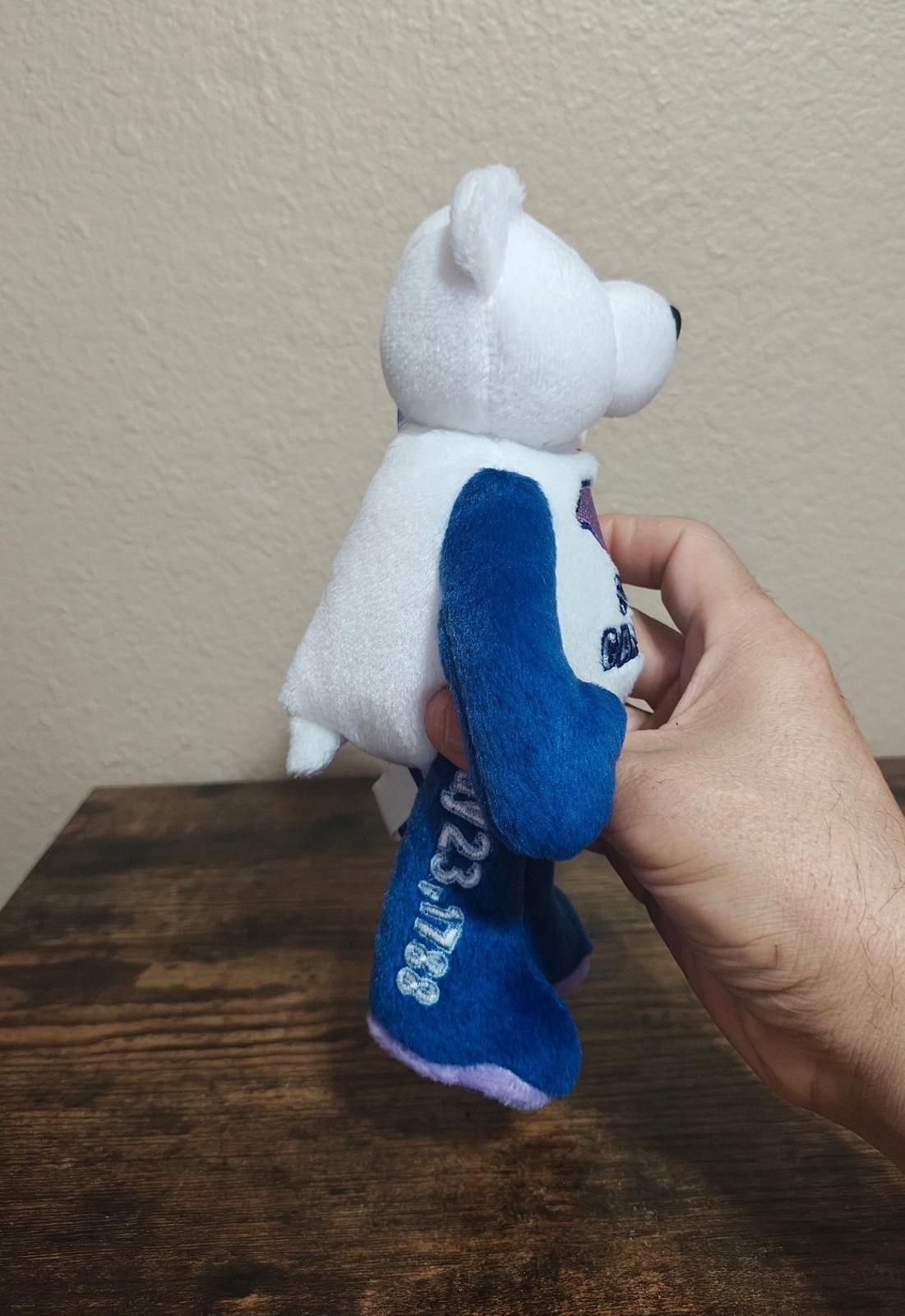 2001 Limited Treasures South Carolina State Quarter Bear Collectible Plush